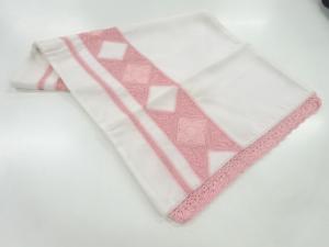 ビロードレース花模様ショール